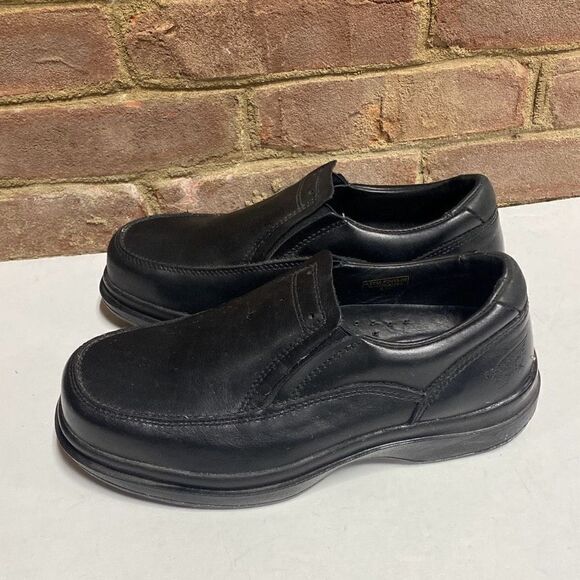 RED WING Steel Toe Slip-On Electrical Hazard Black Leather Loafer 6646 Size 7 EE main image 7